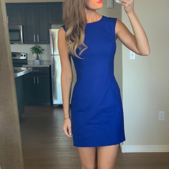 French Connection Dresses & Skirts - French Connection Royal Blue Sheath Dress Size 2